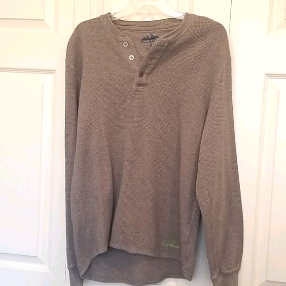 Eddie Bauer Other - Eddie Bauer Taupe Men's Henley Size M